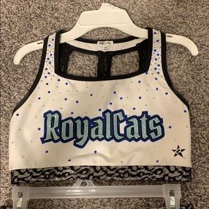 cheer athletics sports bra